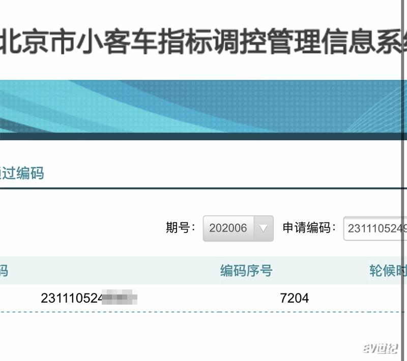 北京市小客车新能源个人指标排到20万到哪年能拿到拍照